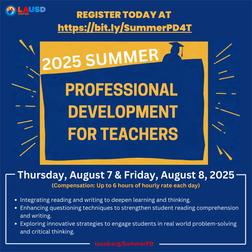 SummerPD Flyer